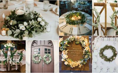 Circular Wedding Florals