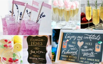 Wedding Reception Drinks Ideas