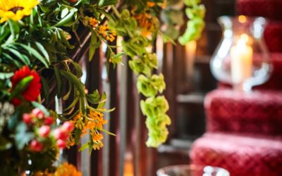 Colour is Back for Wedding Decor