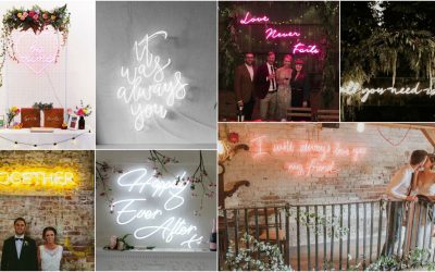 Neon Wedding Signs