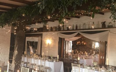 Green and White Wedding Theme