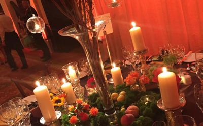 Wedding Fruit Centrepieces